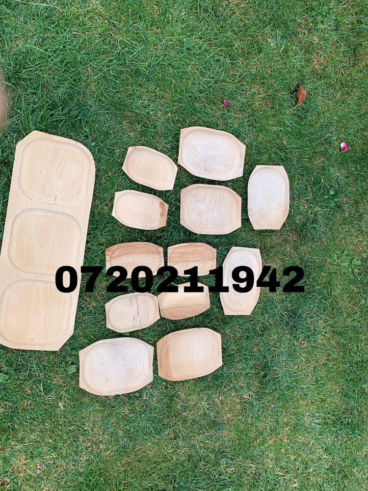 Platouri de lemn