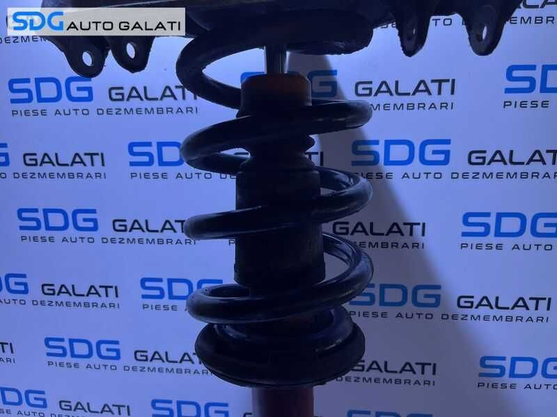 Telescop Amortizor Complet cu Arc si Flansa Stanga Fata Audi A6 C6 4x4 Quattro 2.7 TDI 2005 - 2011 Cod 4F0413031AP