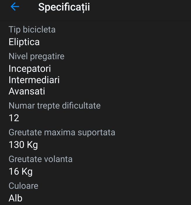 Bicicleta eliptica Hammer Crosstech XTR
