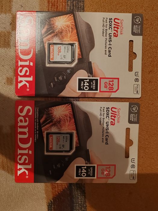 Sandisk ultra sdxc 128 gb 140 MBps