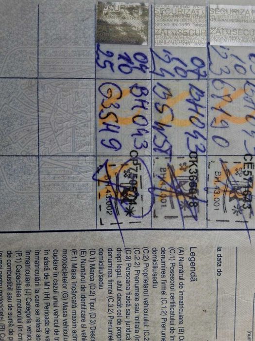 Opel zafira în stare funcționabilă