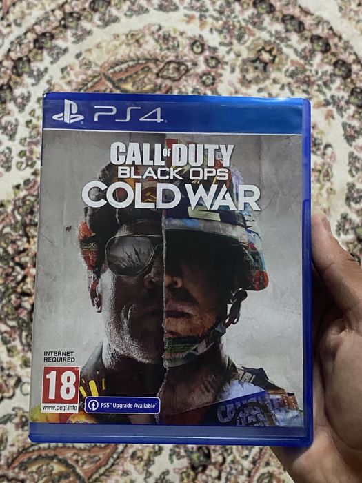 Диск на пс Call of duty Black ops Gold War торг