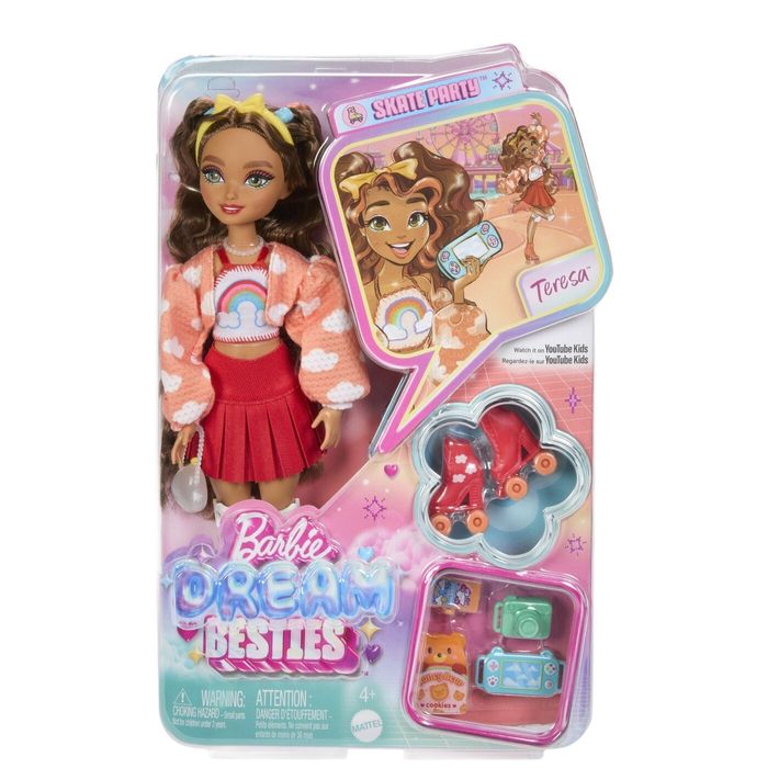 Papusa Barbie Dream Besties - Teresa, Fashionista cu Role
