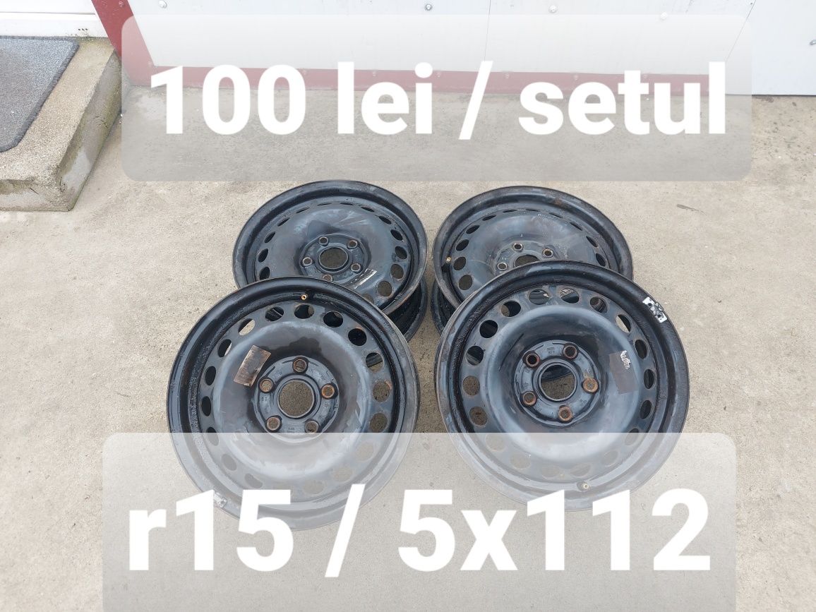 Jante tabla r15 / Vw Audi Skoda Seat / 5x112