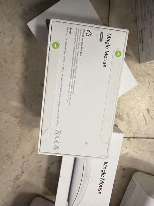 Apple magic mouse 3 nou sigilat usb c model a3204 alb sau negru