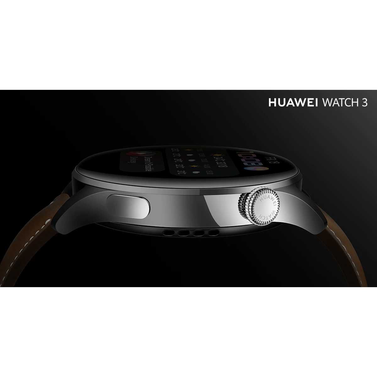 Smartwatch Huawei Watch 3 Classic Edition 46 mm Ceas Brown Leather Nou