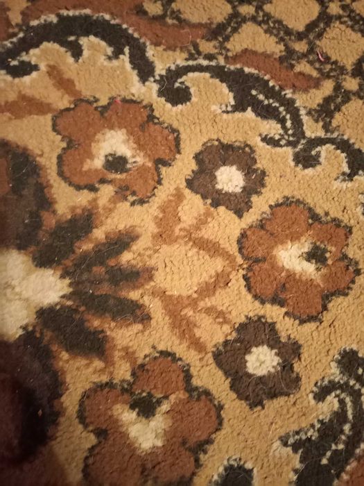 Продам ковер 245×485, дешево, коричневый с классическим узором.