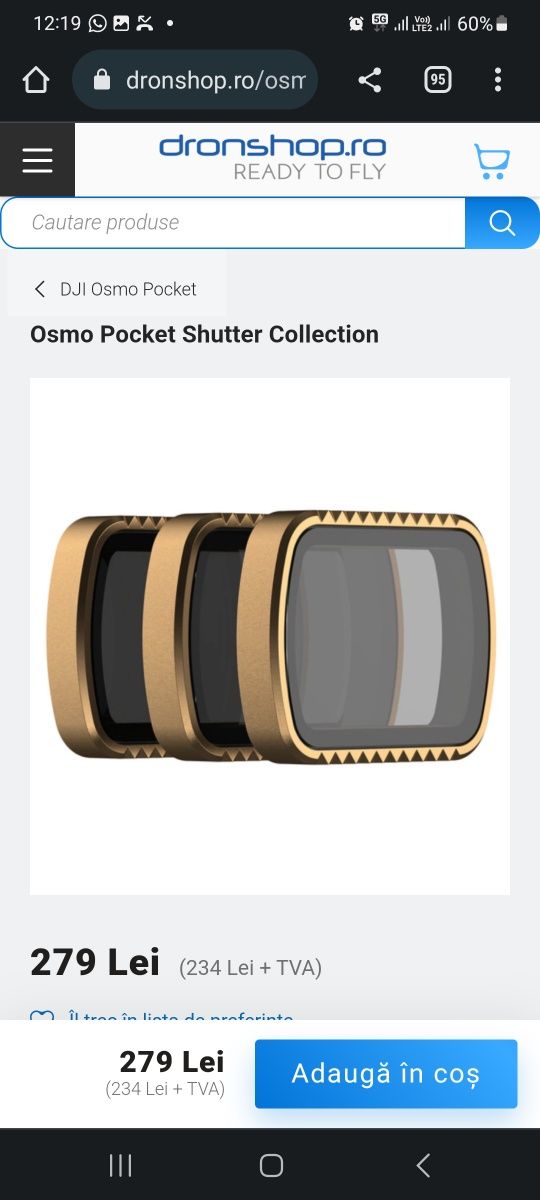 Osmo Pocket Shutter Collection (produs sigilat)