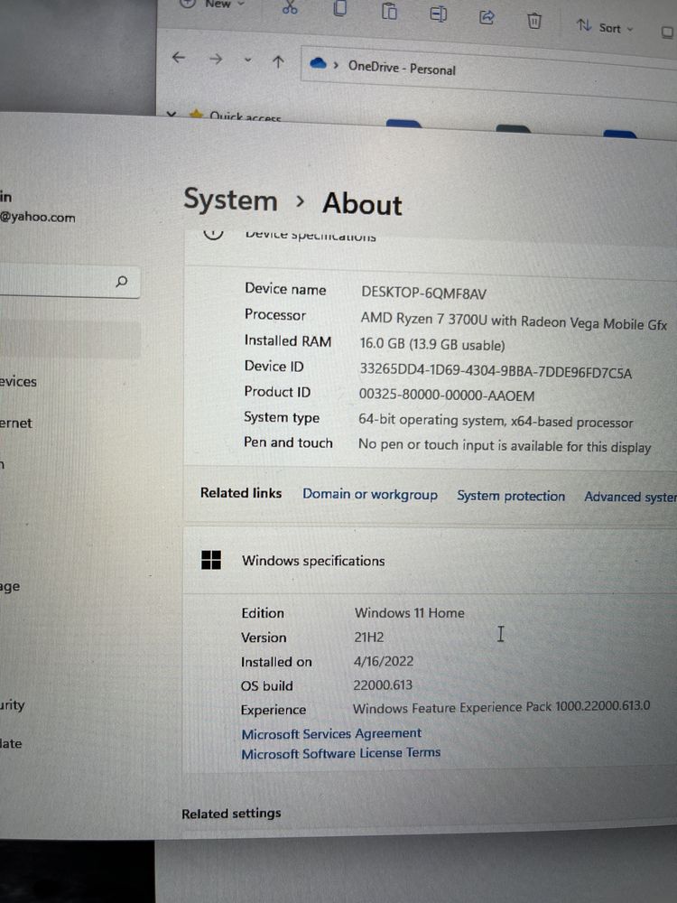 Asus zeenbook 14, 16gb ram, ryzen 7, SSD 1TB, radeon 10