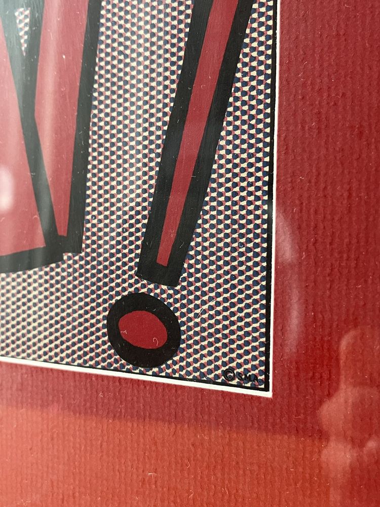 Roy Lichtenstein - As I Opened Fire (1966) Поп Арт Постери