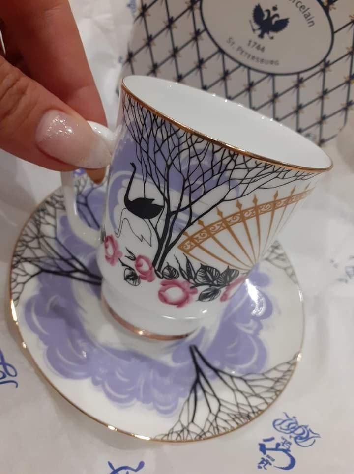 Чаша за кафе Imperial Porcelain 1744 императорски порцелан