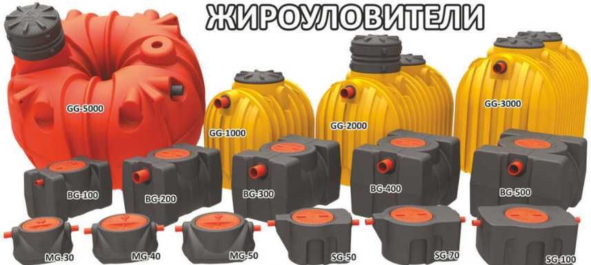 Жироуловитель BG-100 литров