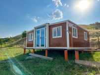 Casa modulara pliabila - 38mp de confort modern - tiny house