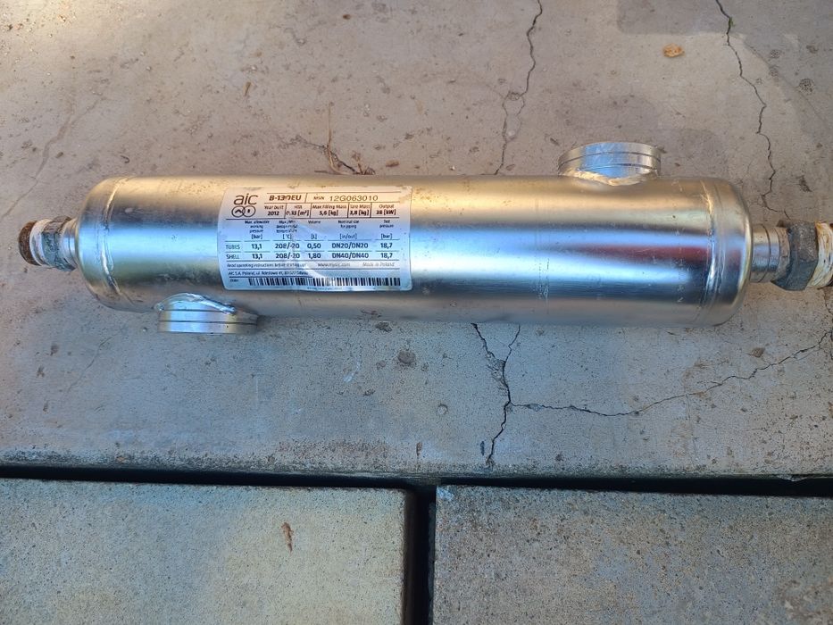 Schimbator de caldura piscina 38 kW