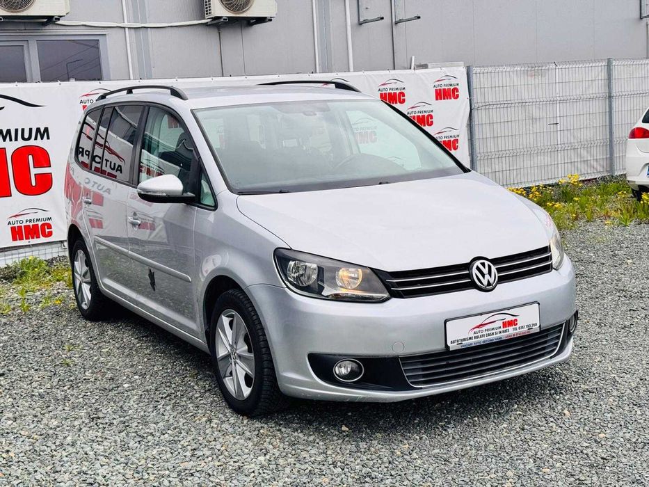 VW Touran 1.6 TDi 105 Cp 2011 cu 7 Locuri Rate sau Cash