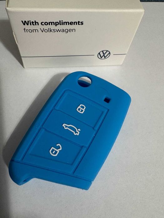 Husa noua originala silicon protectie cheie VW