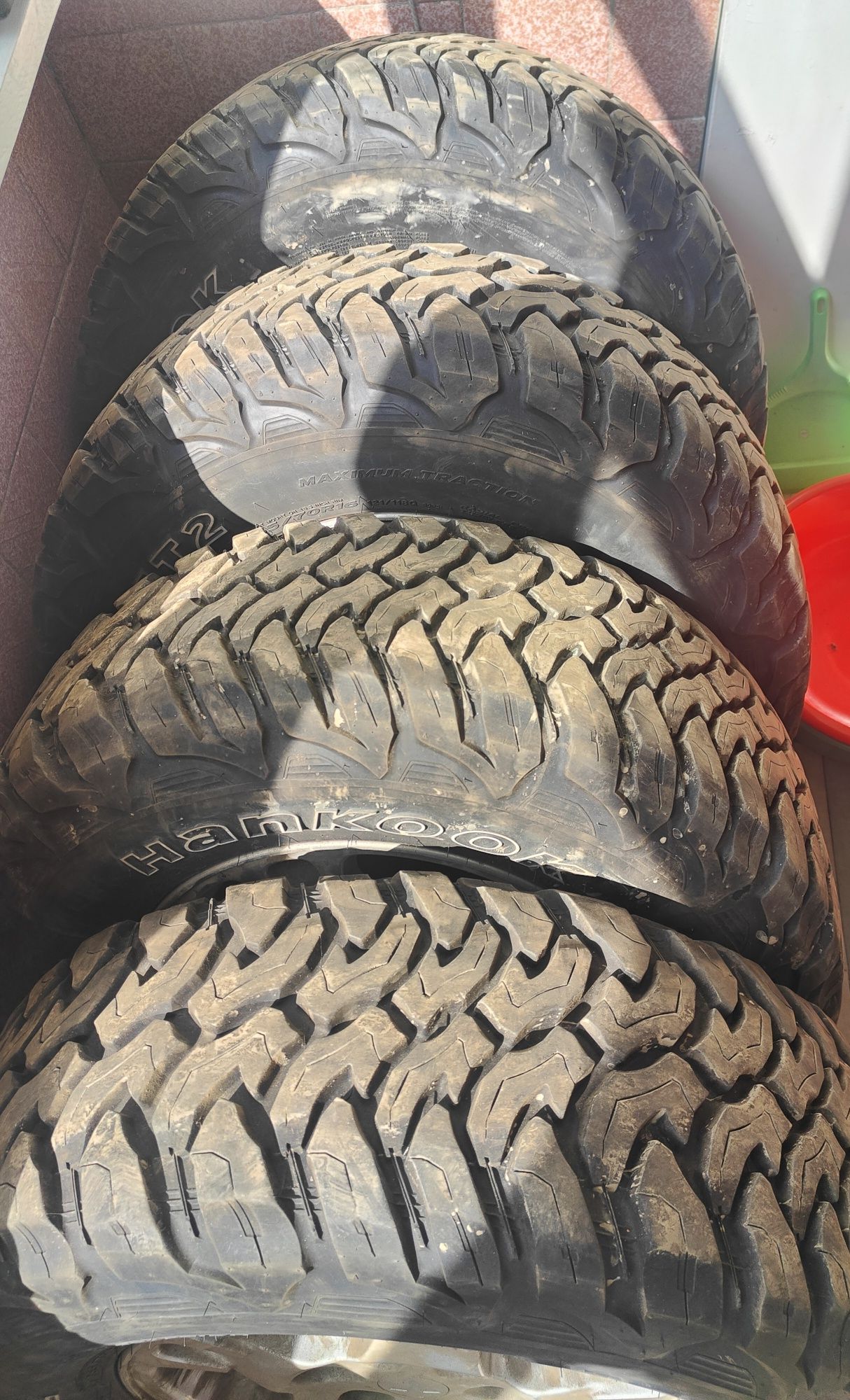 Шины M/T 265/70/16 с дисками Hankook