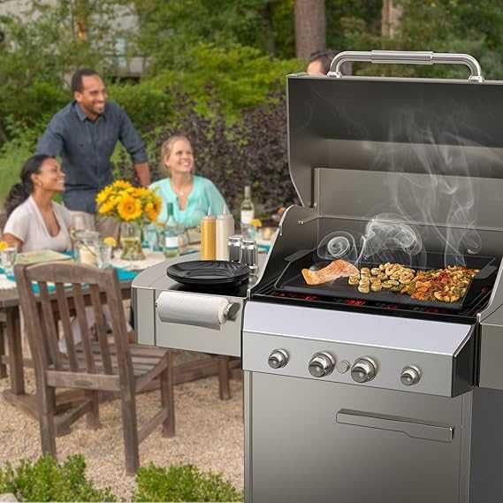 Placă de grătar universală din fontă, 47.2×35.5,gaz ,carbune