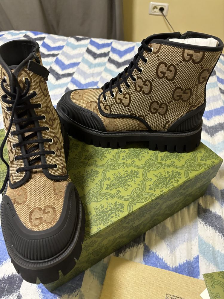 Ghete Gucci, marimea 41, premium, nou