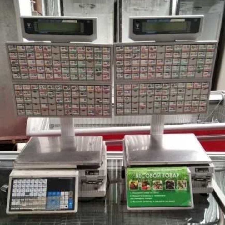 Весы самообслуживания с печатью DIGI SM-500 BS (Япония-Сингапур) бу
