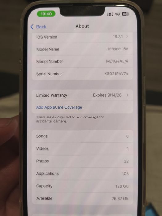 Iphone 16e 128Гб