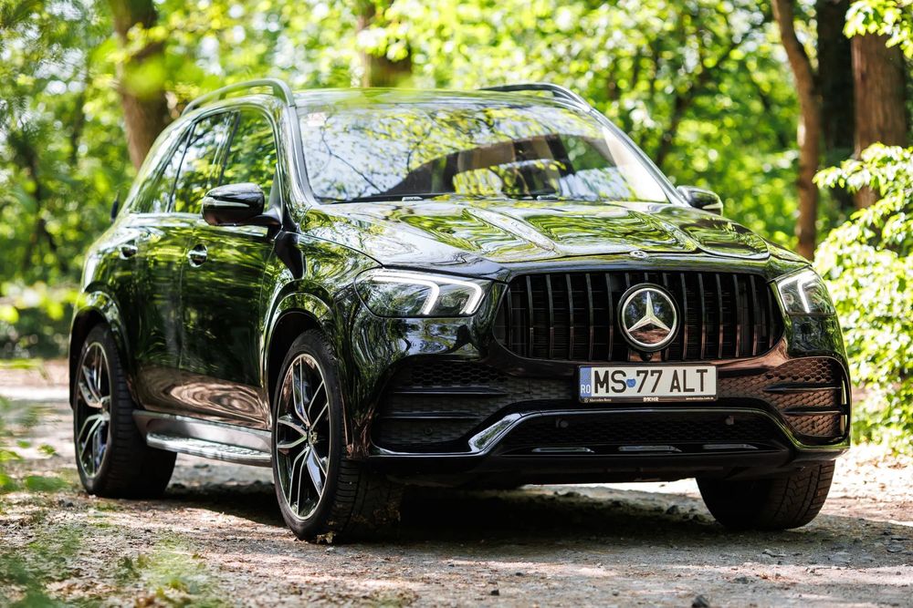 Mercedes-Benz GLE TVA deductibil 8.379€ * Pachet full AMG de fabrica * 7 locuri