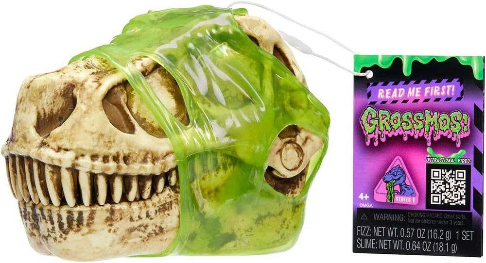 Динизавър изненада със слайм