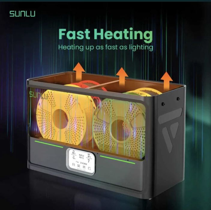 Uscator filamente 3D SUNLU de capacitate mare