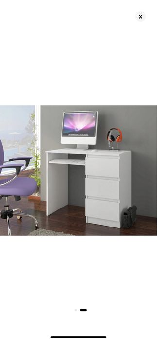 birou alb achizitionat luna noiembrie nefolosit