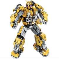 Robot Transformers Bumblebee Star Commander tip LEGO 30cm - 927 piese