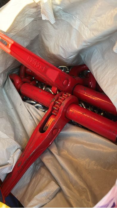 Clichet si lant de ancorare utilaje grele-6m, 2500daN