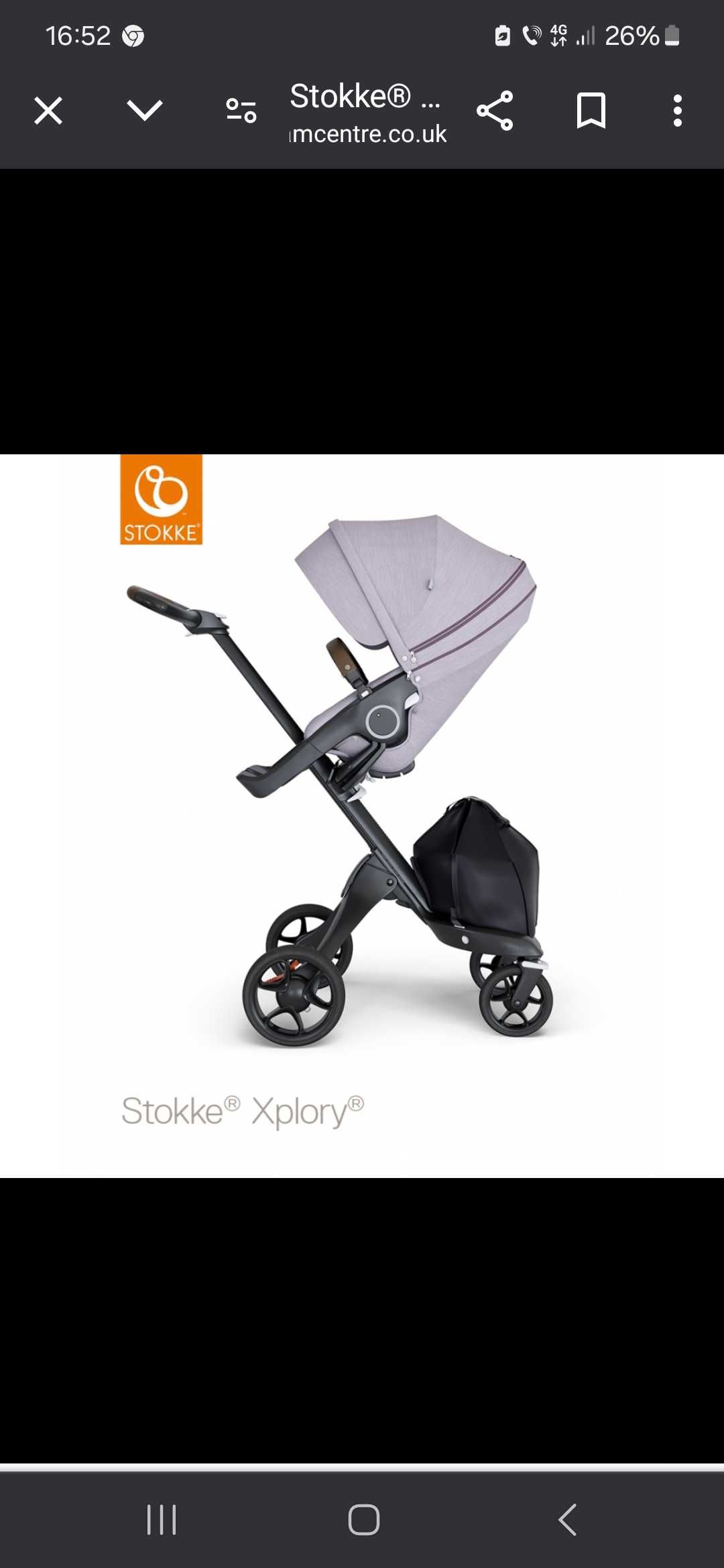 Carucior stokke v6