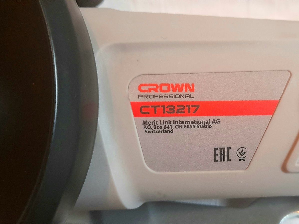 Продаётся болгарка CROWN ф 125 mm