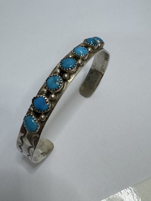 Bratara argint sterling cu pietre naturale de turcoaz