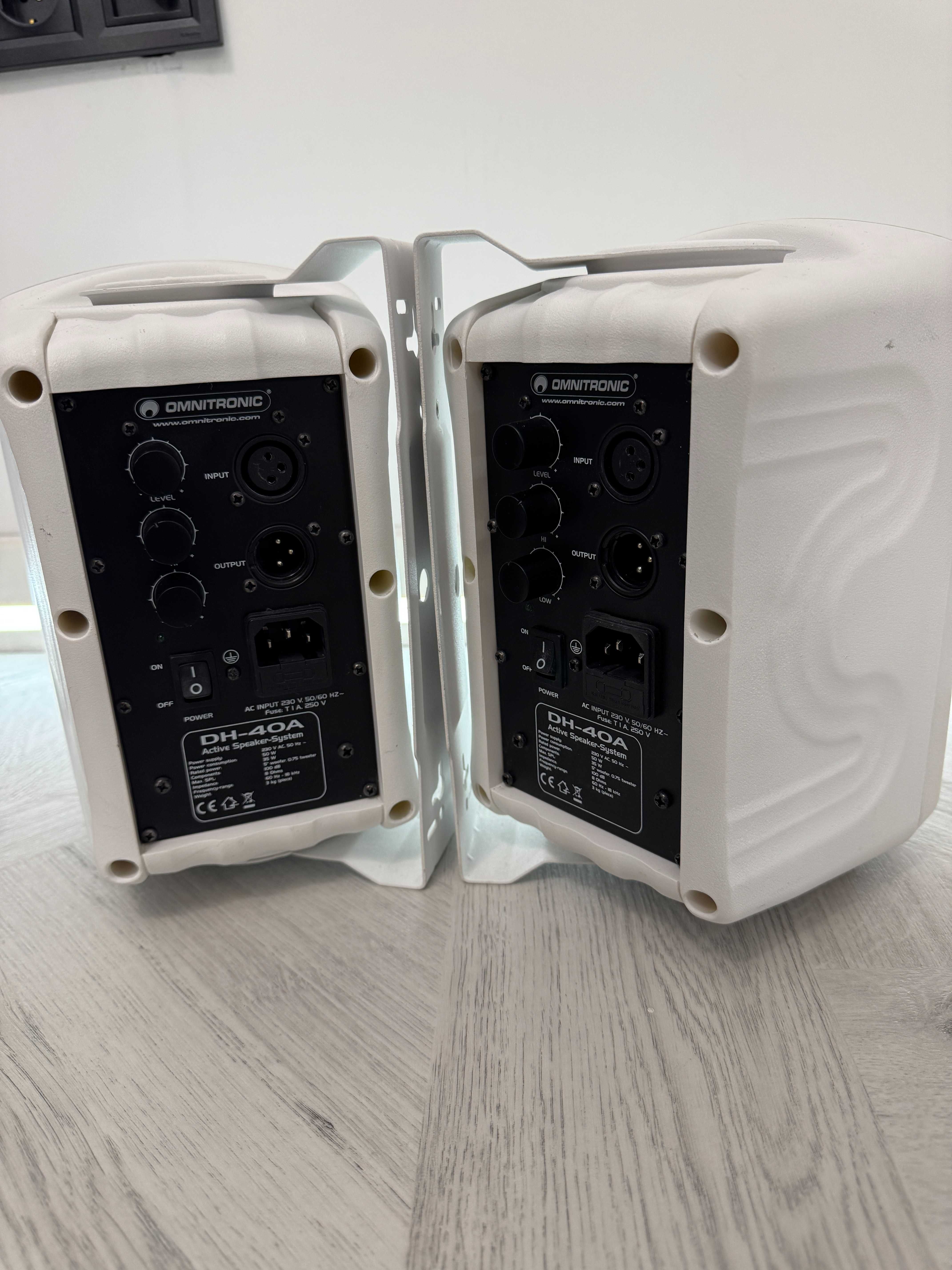 Omnitronic DH-40A активни колони – комплект