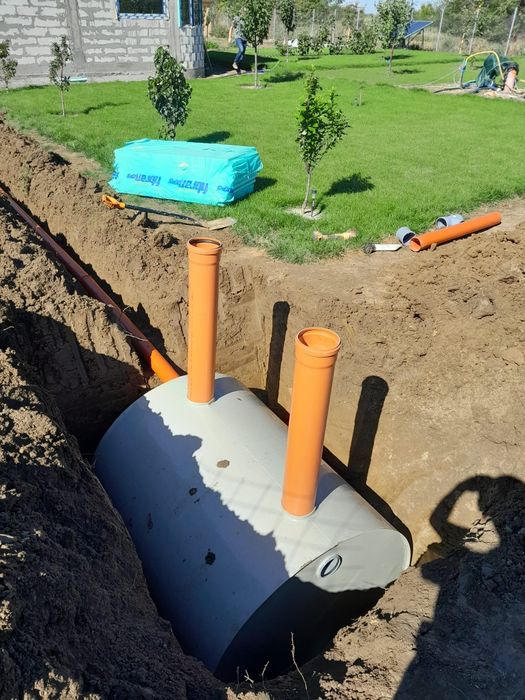 Fosa septice cu montaj
