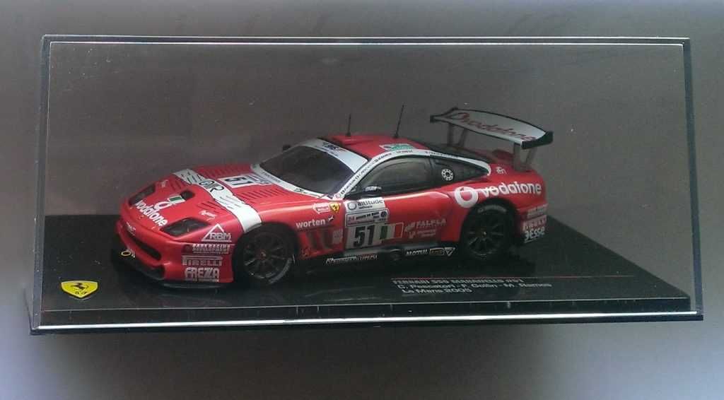 Macheta Ferrari 550 Maranello LeMans 2005 - IXO Premium 1/43 (Le Mans)