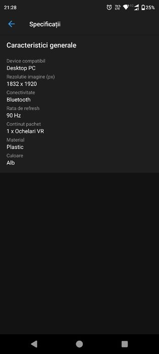 Ochelari VR Meta Oculus Quest 2 128GB ca noi transport gratuit