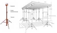 СТРУБЦИНА стойки СТРУБЦИНА для опалубки перекрытие