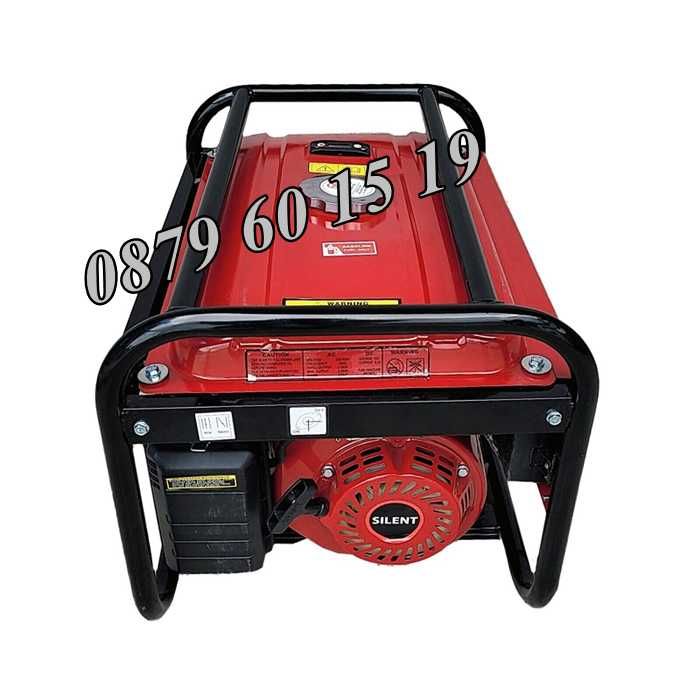 Генератор на газ, бензин и метан, четиритактов генератор за ток 3,5 kW