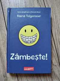 Zâmbește, de Raina Telgemeier, Editura Arthur (benzi desenate)