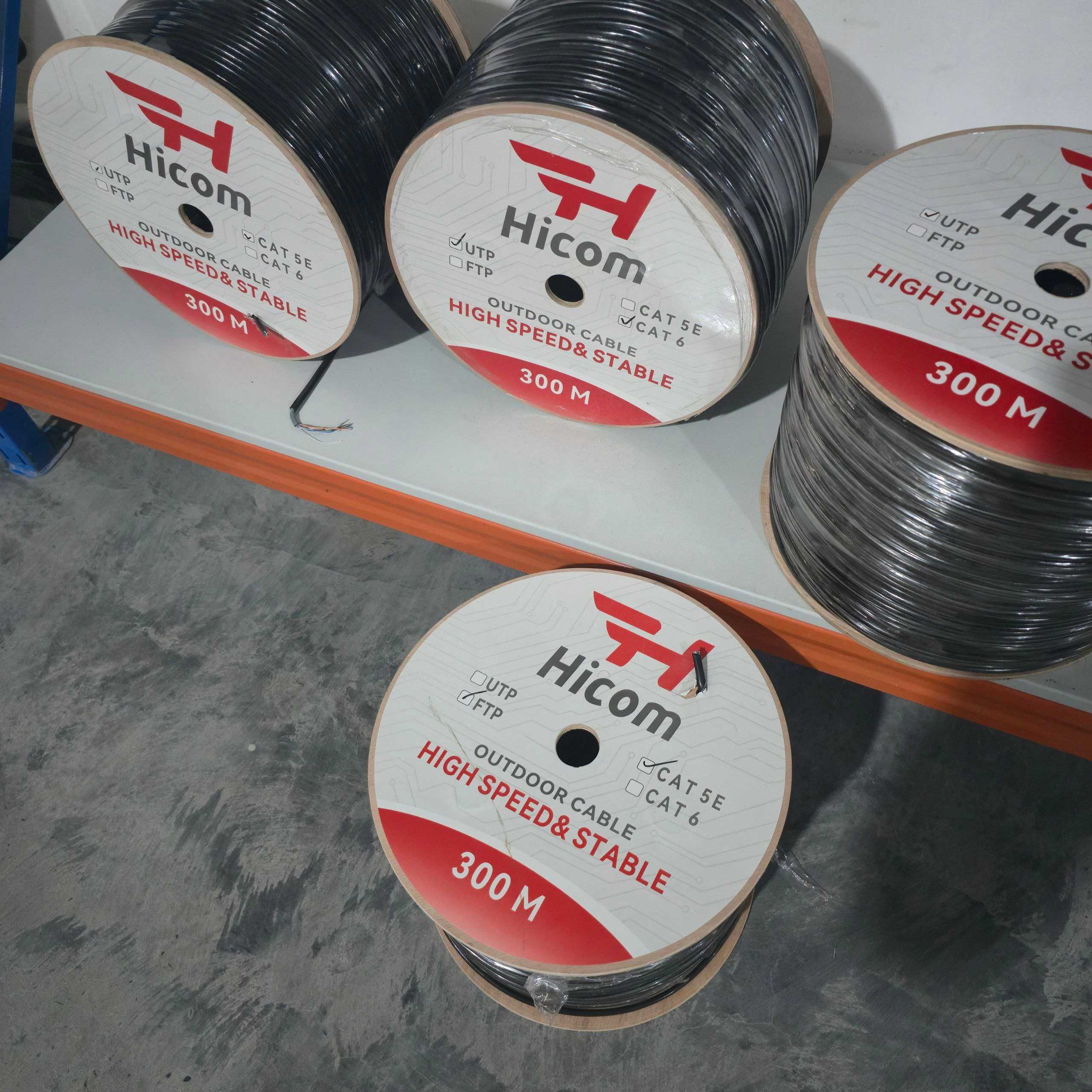 Hicom LAN Cable — UTP / FTP, категории Cat 5E и Cat 6