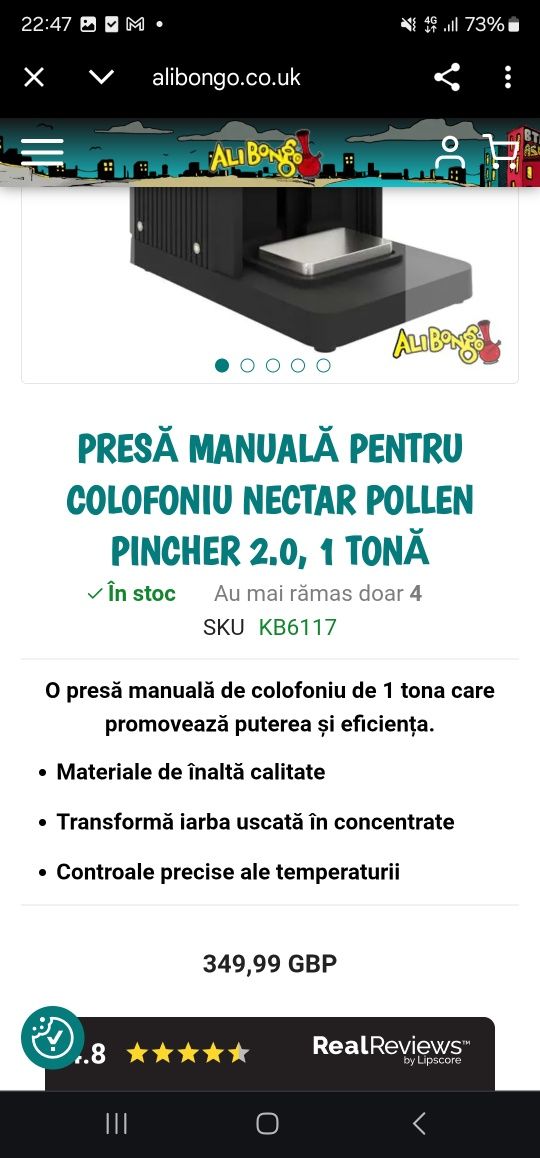 Rosin Presa la cald nectar polen