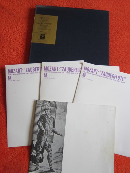 rar vinil Mozart Flautul fermecat-inreg.1937 Beecham, fabricat Japonia