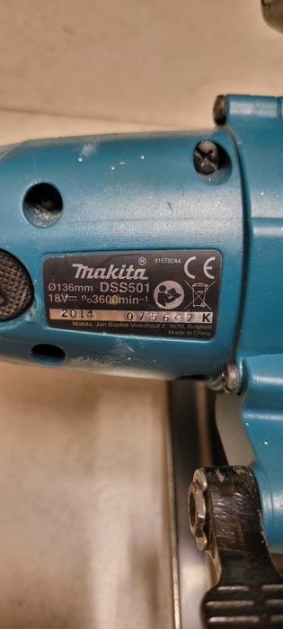 Circular makita cu acumulator 18V perfect functional