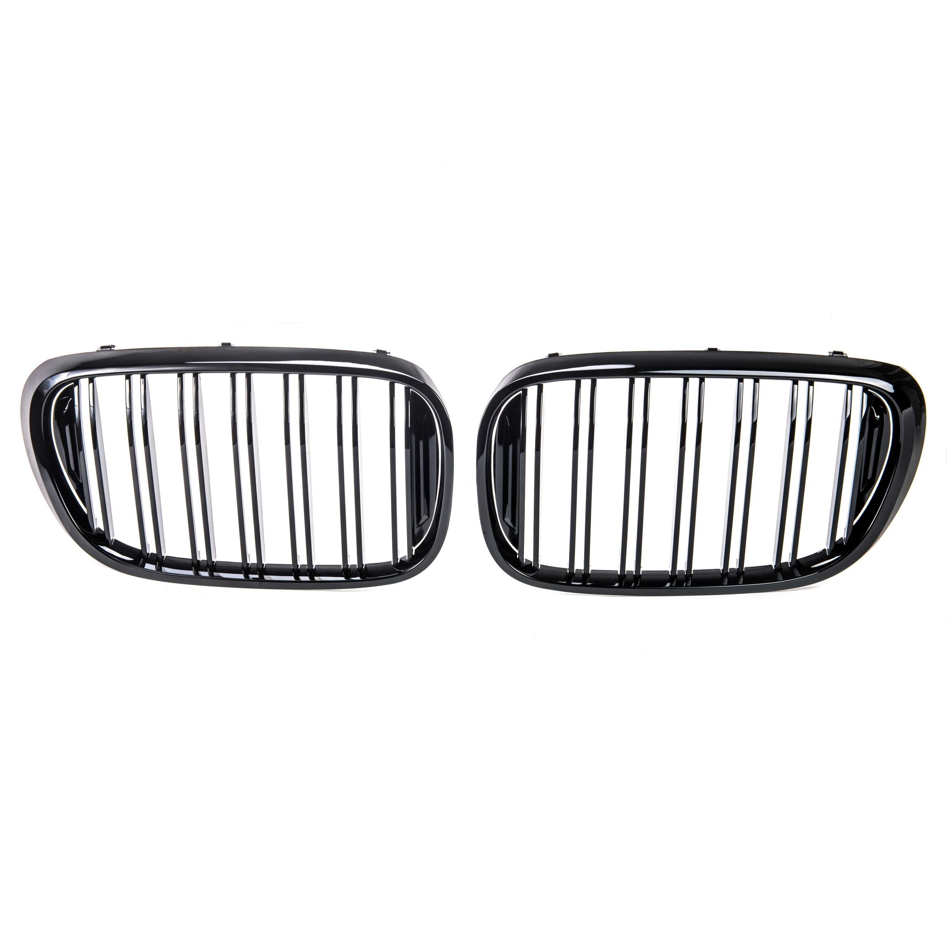 Grile Duble BMW G11 Seria 7 (15-19) Negru Lucios