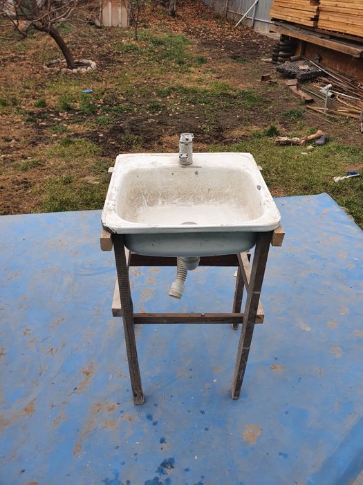 Временная мойка для рабочих