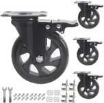 Set 4 roti mobila/mobilier cu opritor/frana - suporta 800 kg