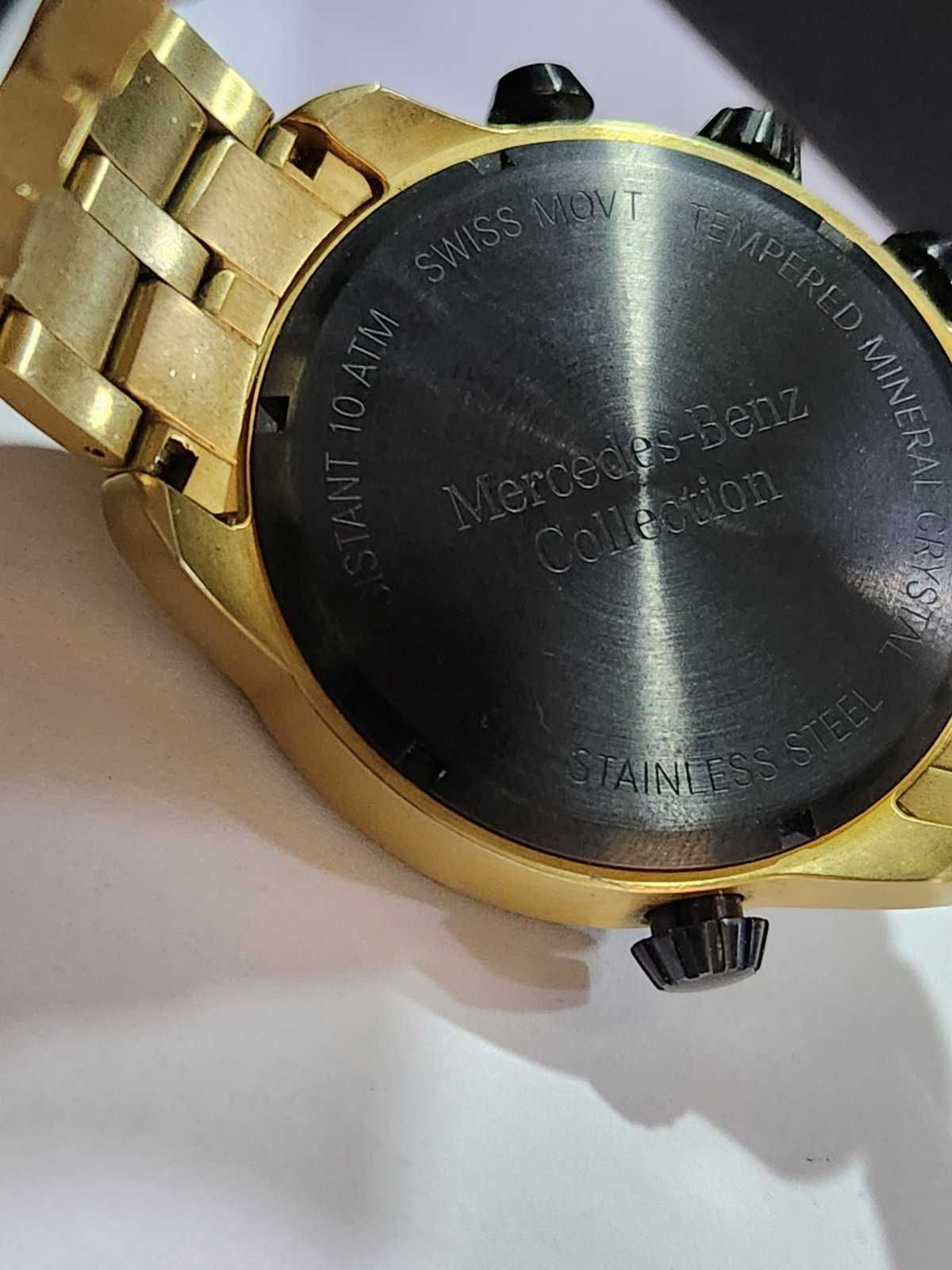 Хронографен часовник Mercedes-Benz Gold
