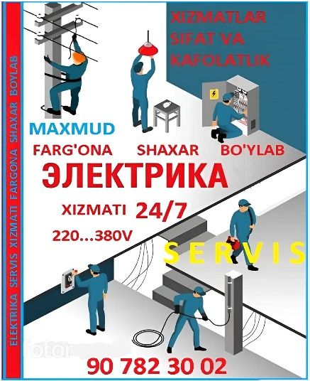 Farg'ona.Elektrik.servis.